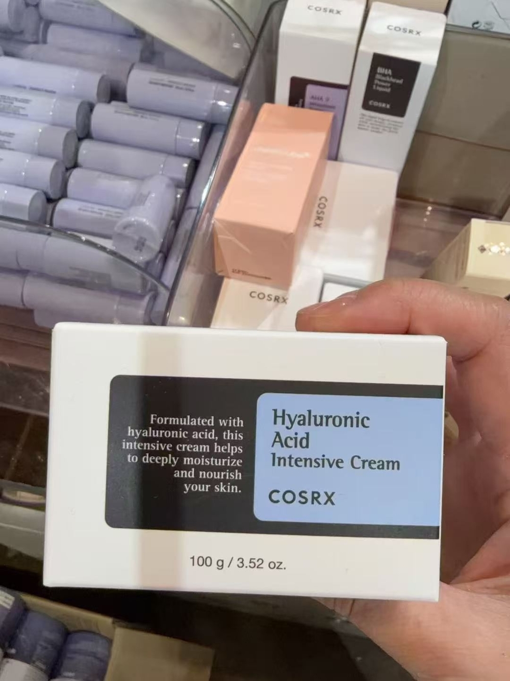 COSRX Hyaluronic Acid Intensive Cream - White & Light Blue